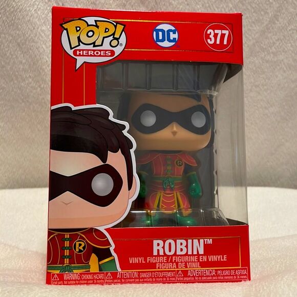 Funko POP Heroes- Robin #377 Imperial Palace- NWT - Picture 1 of 6